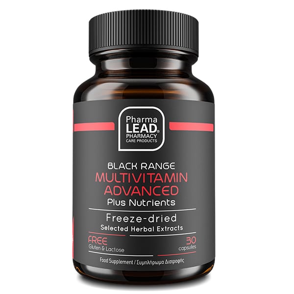 Pharmalead Black Range Multivitamin Advance Plus Nutrients, 30veg.caps - 