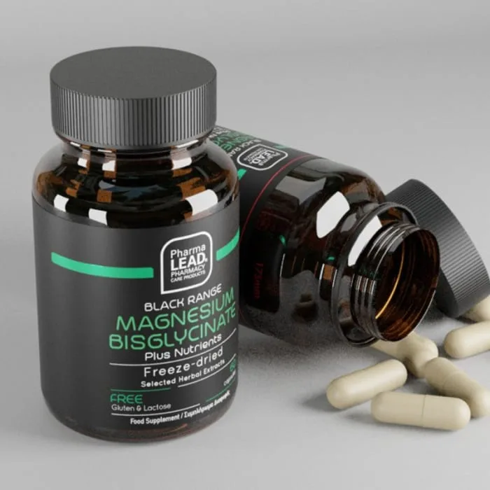 Pharmalead Black Range Magnesium Bisglycinate Plus Nutrients, 60veg.caps - 2