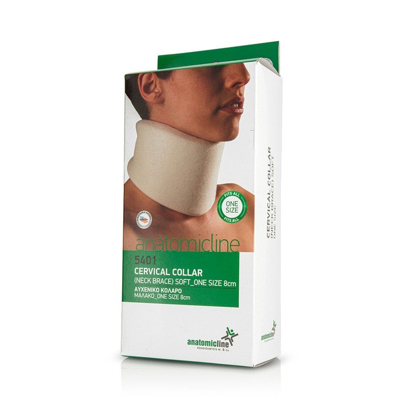 Anatomic line Αυχενικό Κολάρο Μαλακό Λευκό 8cm 5401 One Size - 