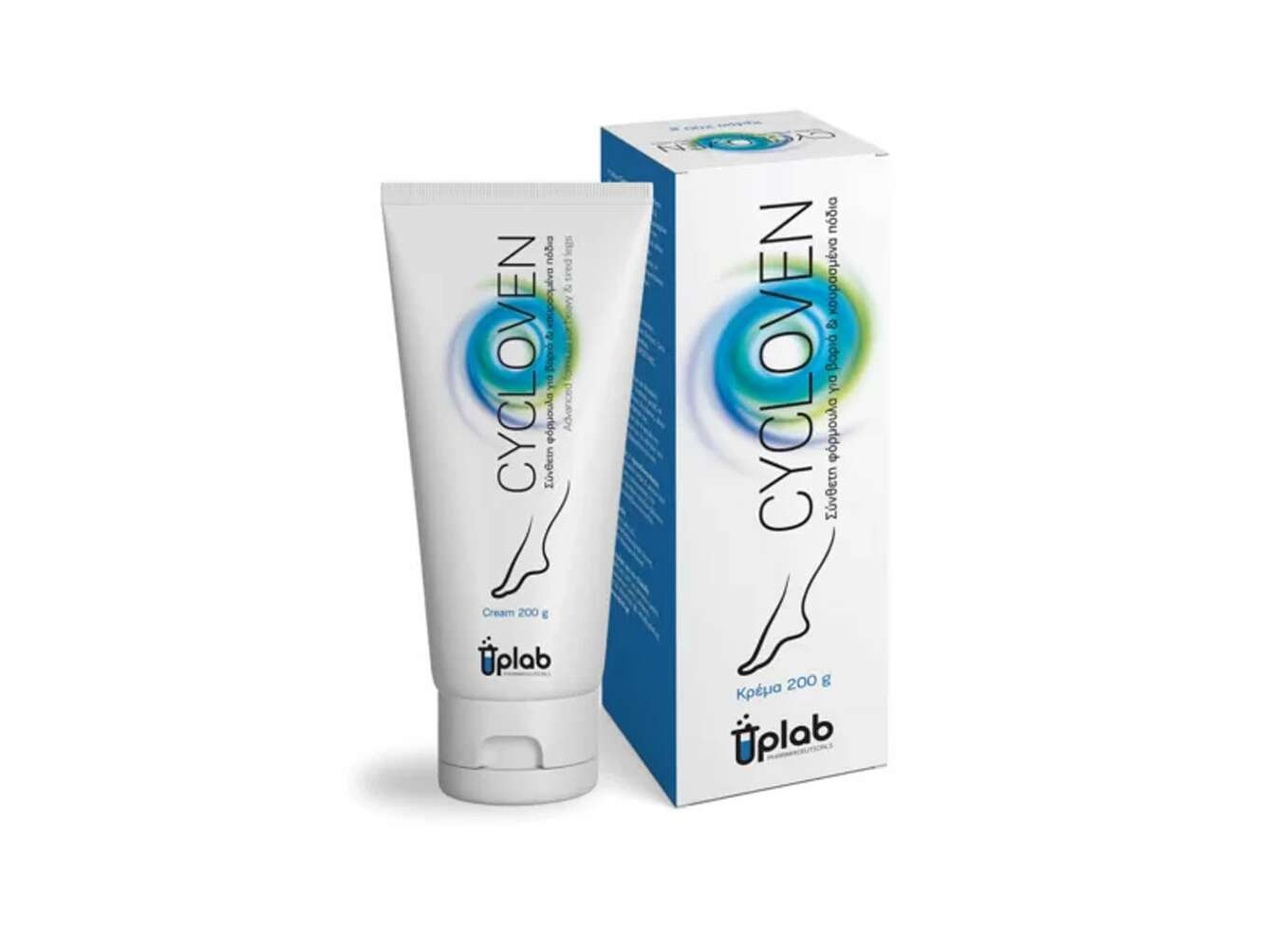 Uplab Cycloven cream για βαρια & κουρασμένα πόδια 200g