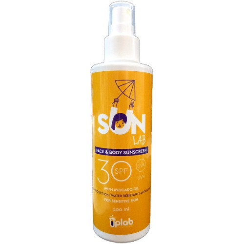 Uplab Pharmaceuticals SUN LAB Face & Body Family Sunscreen Spray SPF30 200ml - 
