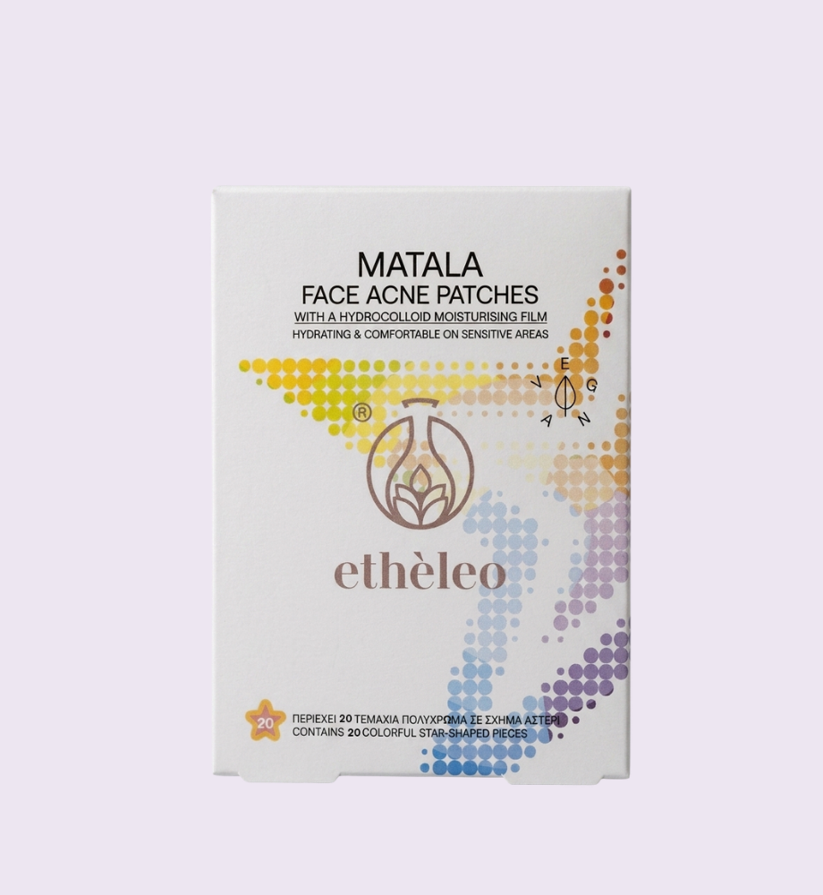 Matala Face Acne Patches πολύχρωμα σε σχήμα αστέρι - 