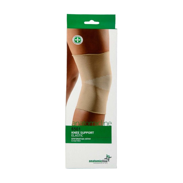Anatomic line Knee Support Elastic -Ελαστική Επιγονατίδα απλή, 6501, Μέγεθος Μedium(M) - 