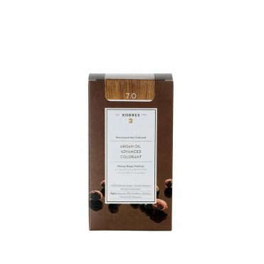 Korres Βαφή Μαλλιών Argan oil advanced colorant - 7.0 Ξανθό