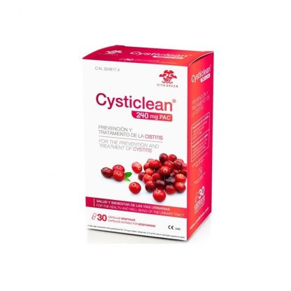 Vita Green Cysticlean 240mg PAC Vegan 30caps - 
