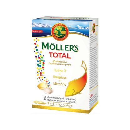 Moller’s Total 28 Caps & 28 Tabs - 
