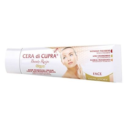 Cera Di Cupra Hair Removal Cream Face & Sensitive Areas Κρέμα Αποτρίχωσης για Πρόσωπο & Ευαίσθητες Περιοχές 50ml - 
