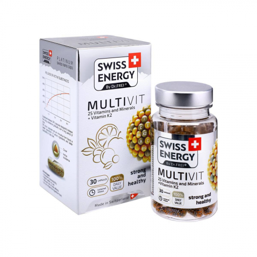 Swiss Energy Multivit x 30 Capsules - 