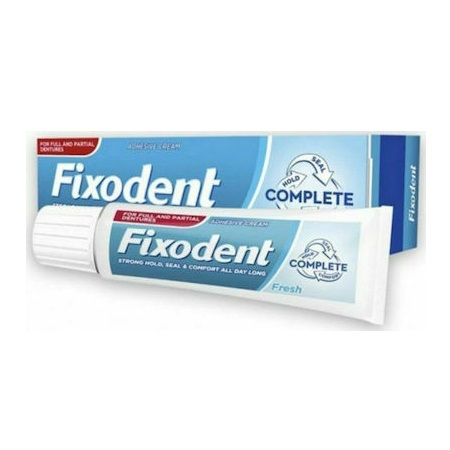 Fixodent Complete Fresh Στερεωτική Κρέμα Τεχνητής Οδοντοστοιχίας 47gr - 