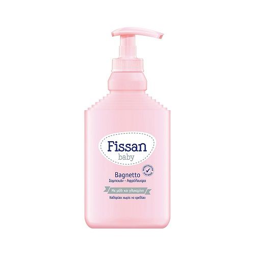 Fissan Baby Bagnetto Υποαλλεργικό Σαμπουάν & Αφρόλουτρο 500ml - 