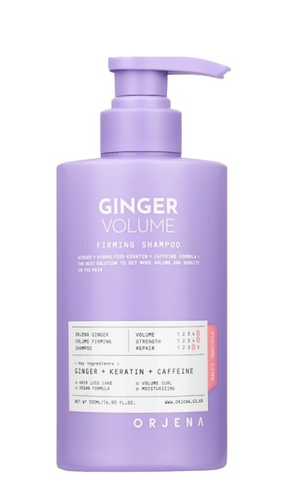 Orjena Ginger Volume Firming Shampoo – 500 ml - 