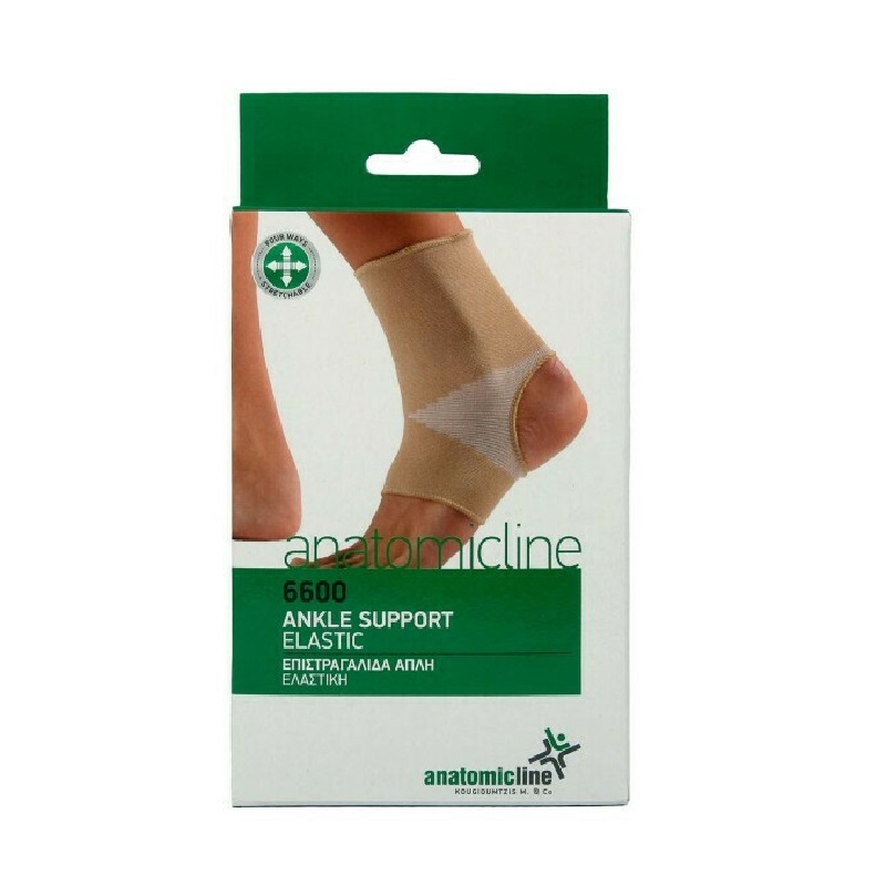 Anatomic line Επιστραγαλίδα Ελαστκή απλή,6600, Μέγεθος Large(L) - 