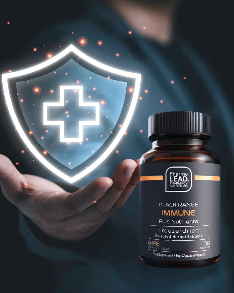Pharmalead Black Range Immune Plus Nutrients, 30veg.caps - 2