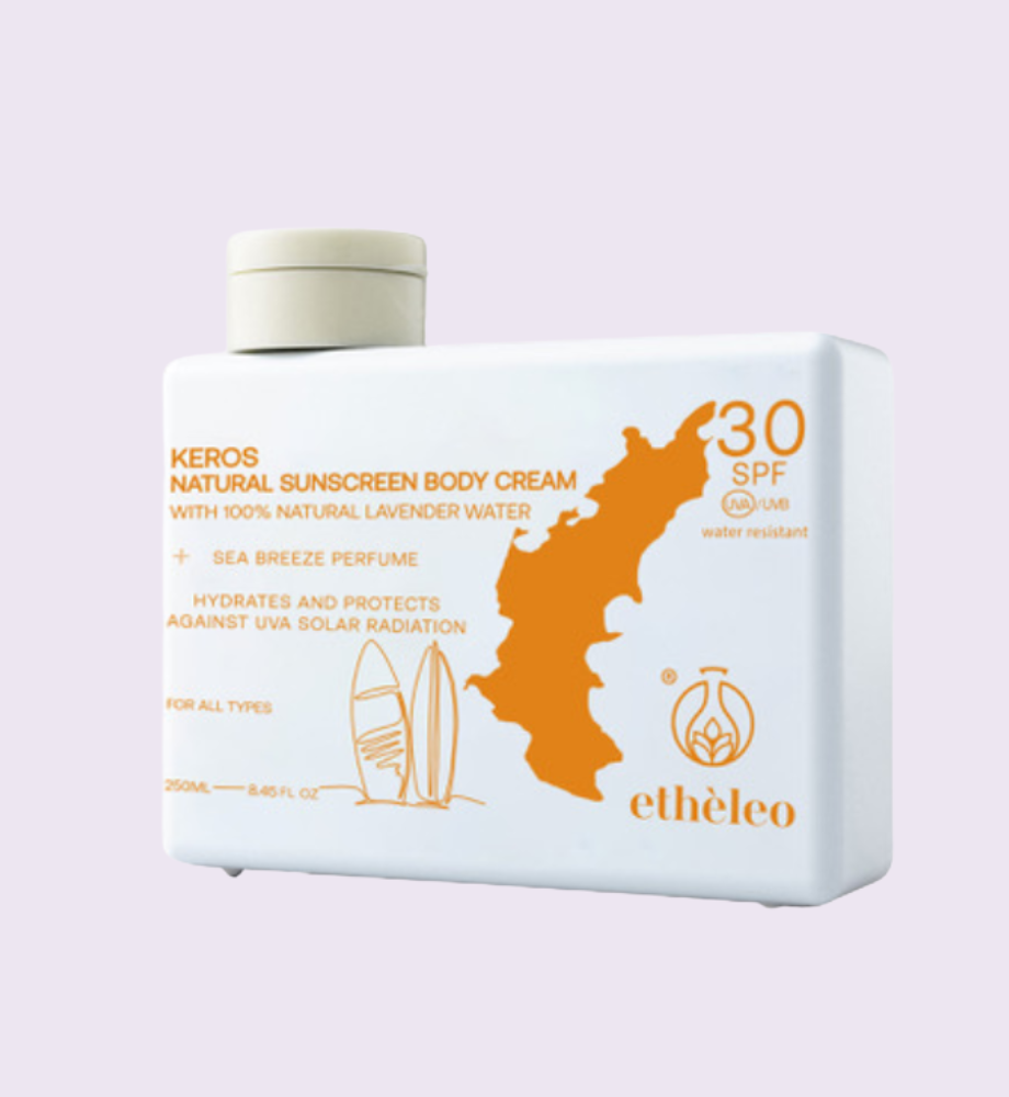 Etheleo KEROS Body Sunscreen Cream SPF30 - 