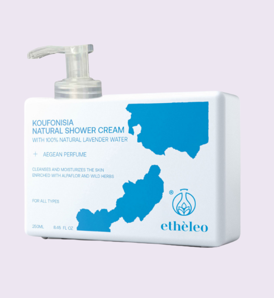 Etheleo Koufonisia Natural Shower Cream - 