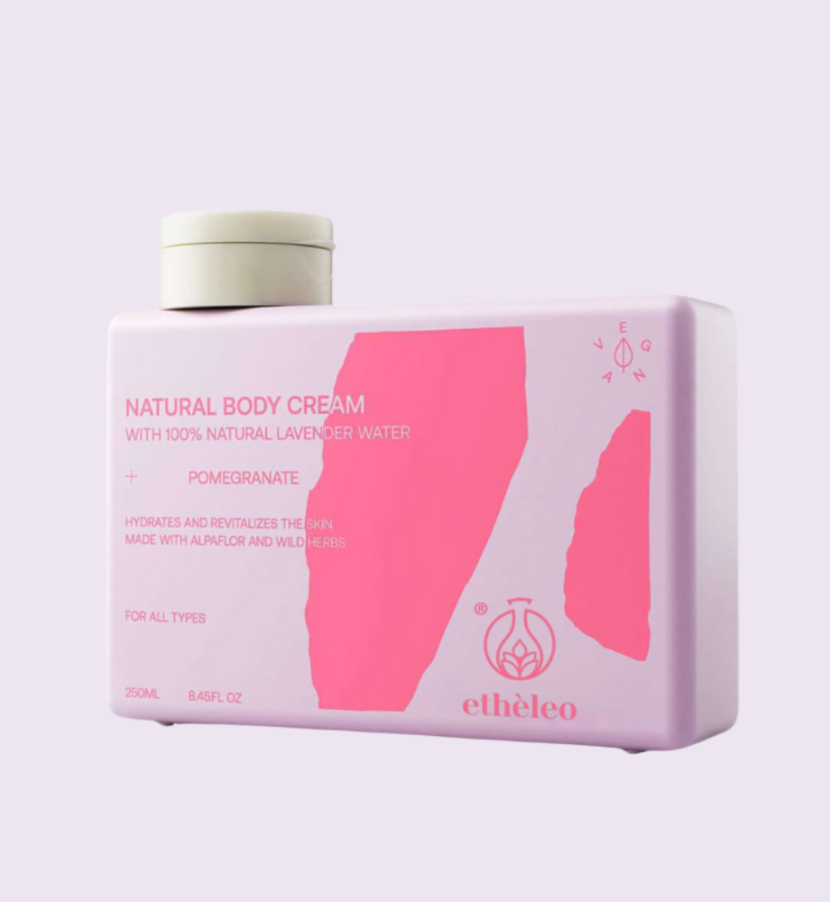 Etheleo Pomegranate Natural Body Cream - 