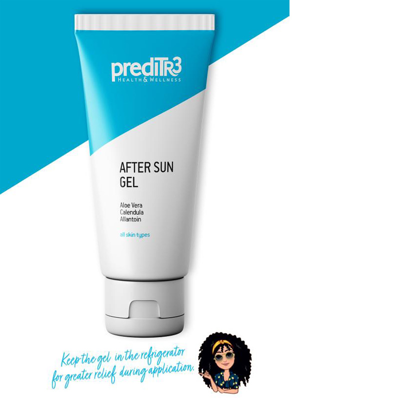 Preditr3 After Sun Gel, Δροσιστικό και Ενυδατικό Gel με Αλόη, Καλέντουλα και Αλλαντοΐνη, 150ml - 