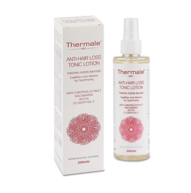 Thermale Med Anti Hair Loss Tonic Lotion 200ml (Τονωτική Λοσιόν Μαλλιών για Μείωση της Τριχόπτωσης) - 