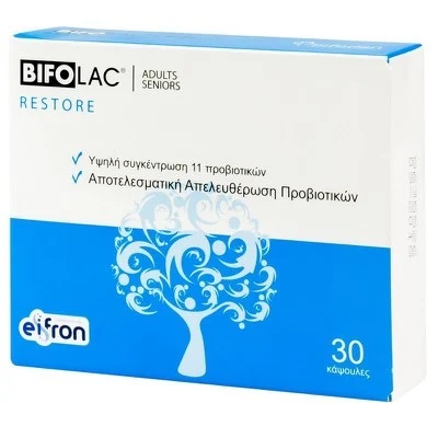 Bifolac Restore Adults Προβιοτικά 30caps - 