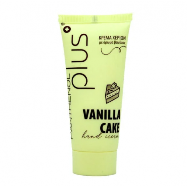 Panthenol Plus Vanilla Cake Hand Cream Κρέμα Χεριών με Προβιταμίνη Β5 & Άρωμα Βανίλιας, 30ml - 