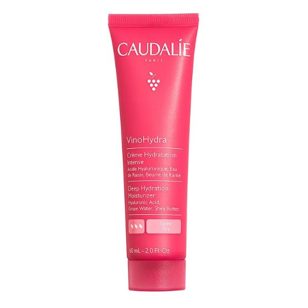 Caudalie Vinohydra Deep Hydration Moisturizer, Ενυδατική Κρέμα για Ευαίσθητες και Ξηρές Επιδερμίδες , 60ml - 1