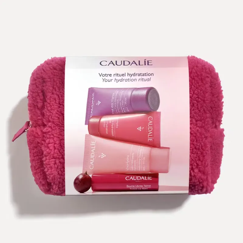 Caudalie Winter pouch Ρουτίνα Ενυδάτωσης