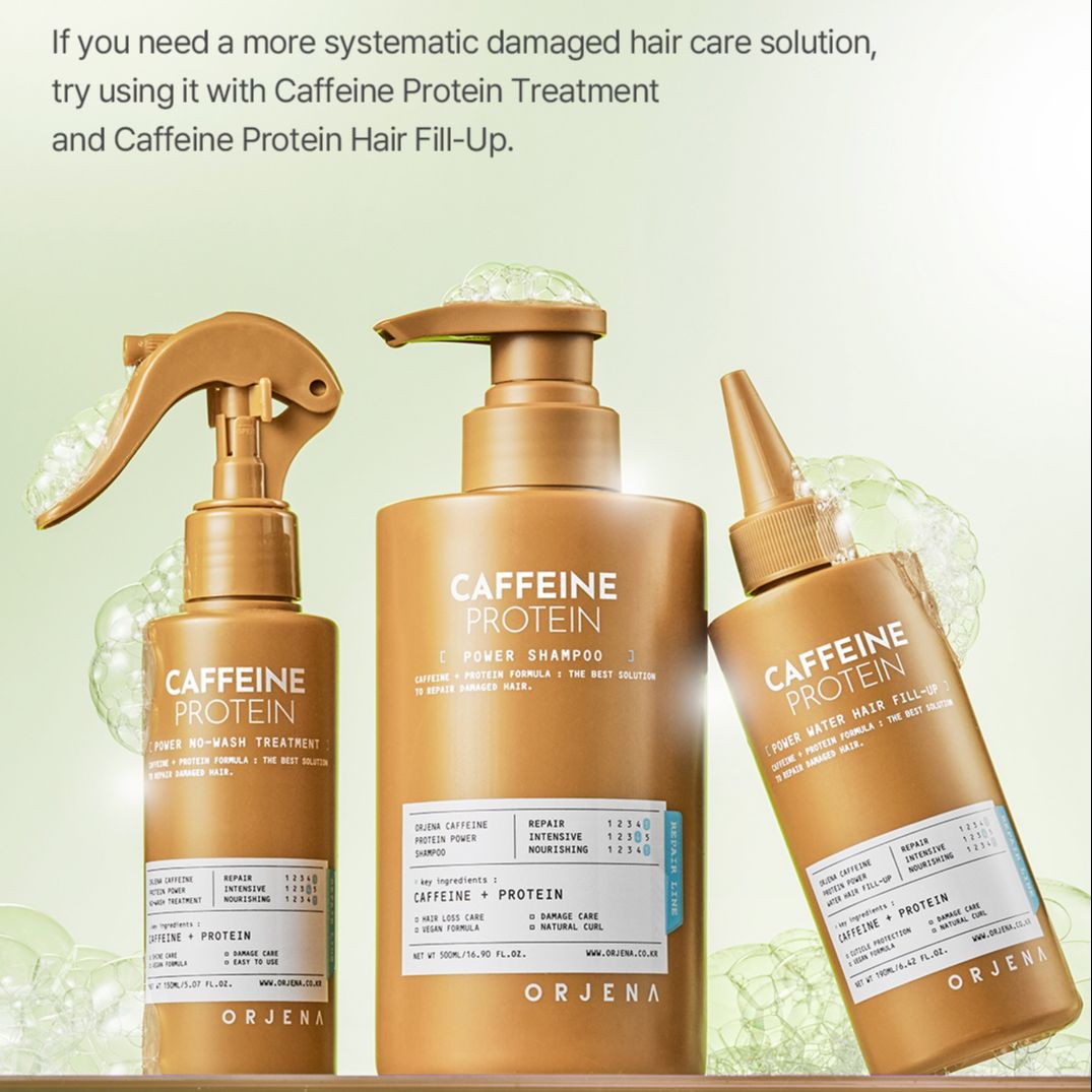 Orjena Caffeine Protein Power Water Hair Fill-Up – 190 ml - 2