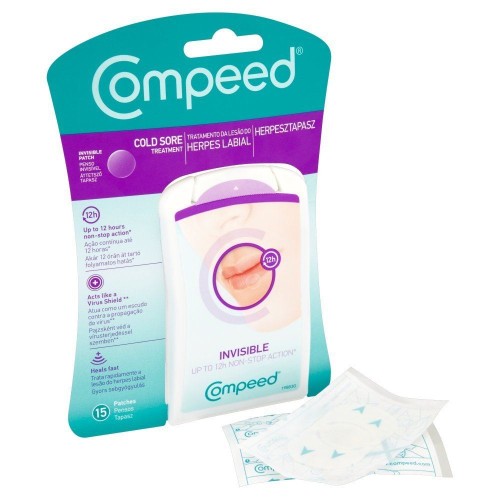 Compeed Invisible Cold Sore Patch 15τμχ - 