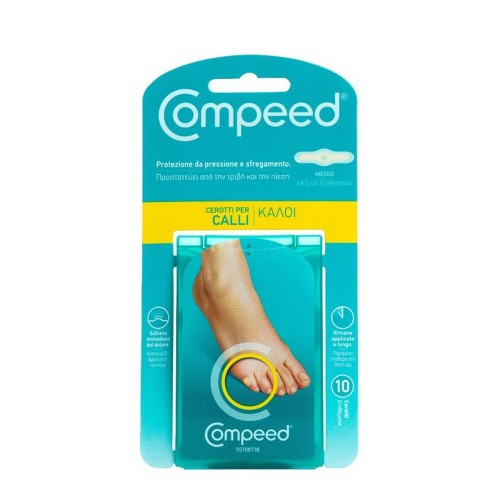 Compeed Corn Medium 10τεμ (Μεσαία Επιθέματα για Κάλους) - 