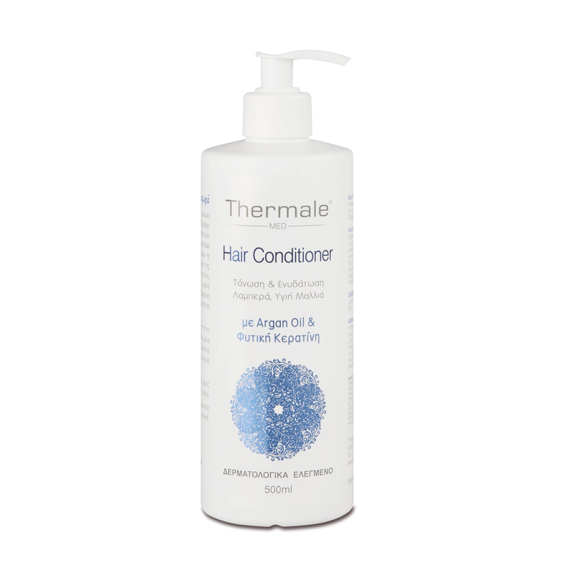 Thermale Hair Conditioner με Argan Oil & Φυτική Κερατίνη 500ml - 