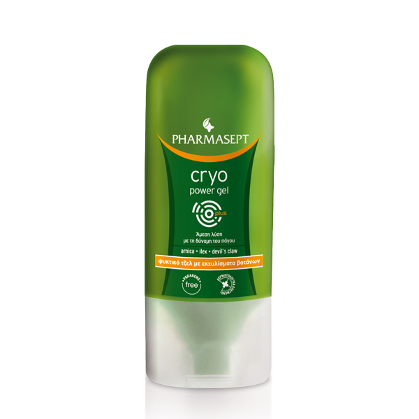 Pharmasept Aid Cryo Power Gel Ψυκτικό Τοπικό Αναλγητικό Τζελ με Εκχυλίσματα Βοτάνων, 100ml