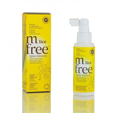 Mfree Lice Spray Solution 100ml - 