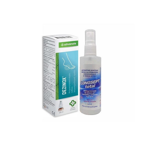 Uplab Promo Dezinox Spray 20ml & Free Gift Longsept Total Hand Sanitizer 100ml - 