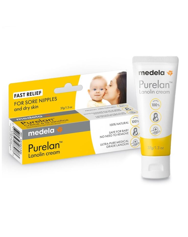 Medela Purelan™ Κρέμα Θηλών με Λανολίνη για Επουλωτική Δράση & Ανακούφιση Από Τον Πόνο, 37gr - 