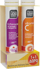 Pharmalead Promo 1+1 Echinacea & Vitamin C 1000mg, 2x20eff.tabs - 