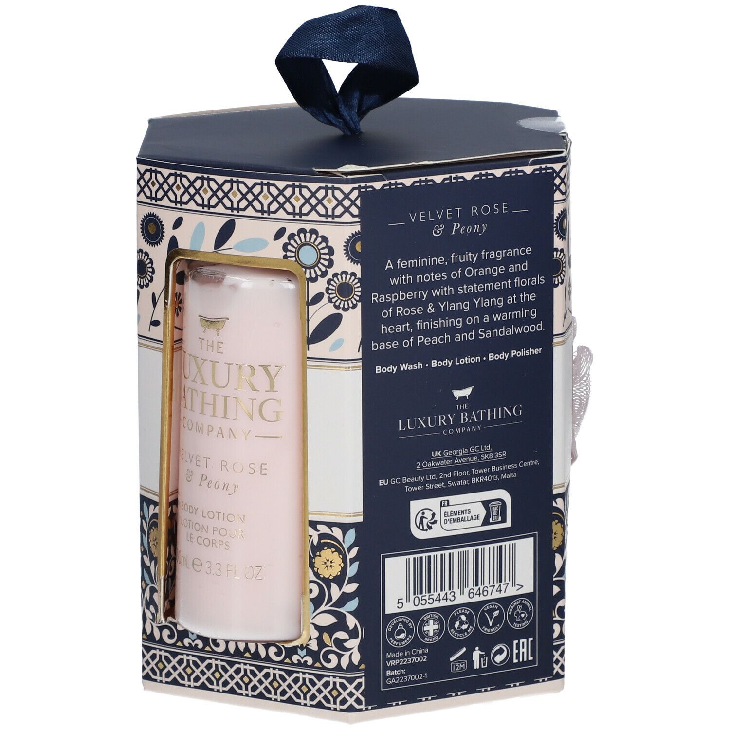 Grace Cole Velvet Rose & Peony Body Essentials Set - 2