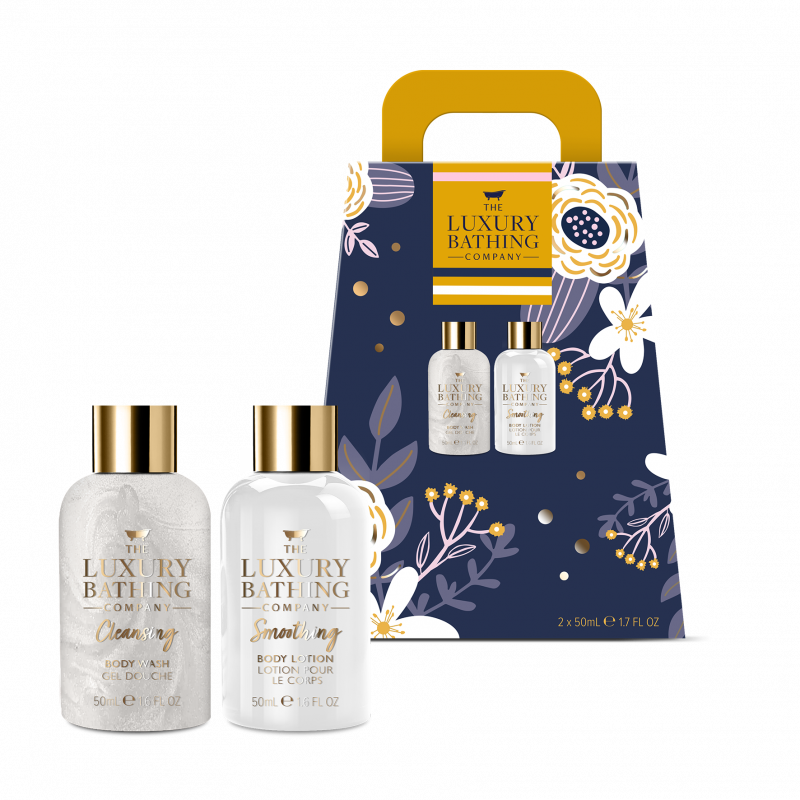 Grace Cole Σετ δώρου Mini Body Duo με άρωμα φρεσκάδας- body wash 50ml &body lotion 50ml - 2