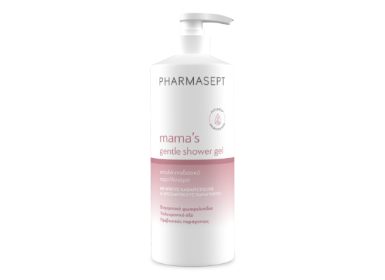 Pharmasept Mama’s Gentle Shower Gel Απαλό Ενυδατικό Αφρόλουτρο, 500ml - 