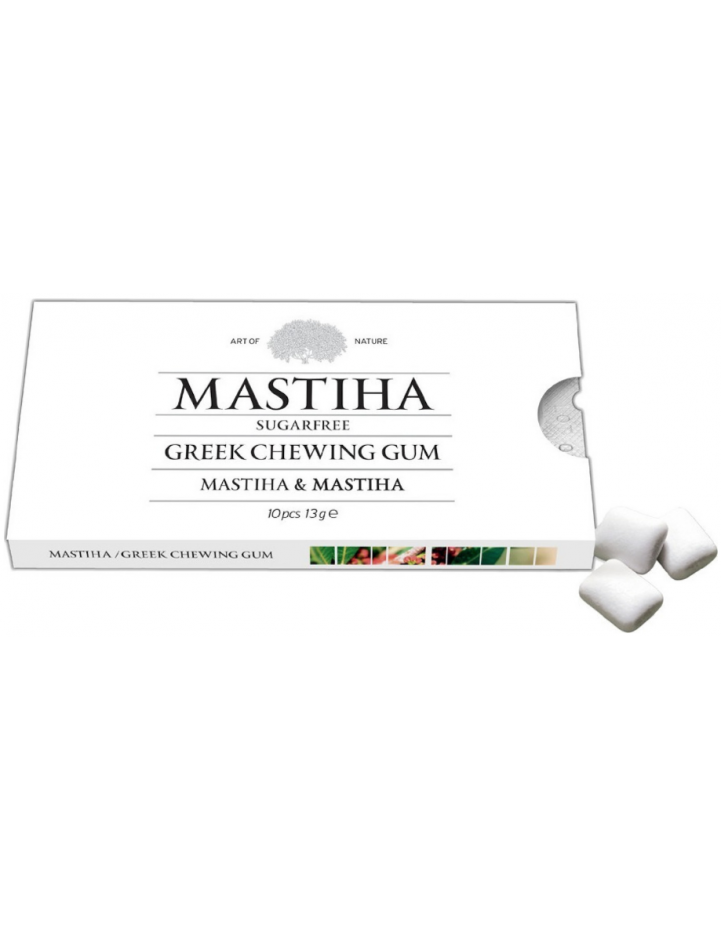 Mastiha Shop Chewing Gum Mastiha & Mastiha Oil 10pcs (Τσίχλες με Μαστίχα Χίου & Έλαιο Μαστίχας)