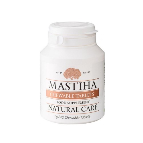 Mastiha Shop Chewable Tablets 40gr (Συμπλήρωμα Διατροφής Μαστίχα Χίου σε Μασώμενα Δισκία) - 2