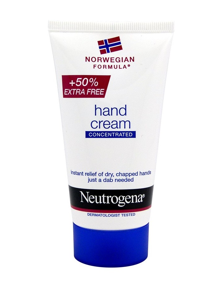 NEUTROGENA Hand Cream Concentrated Scented 75ml +50% EXTRA FREE - 