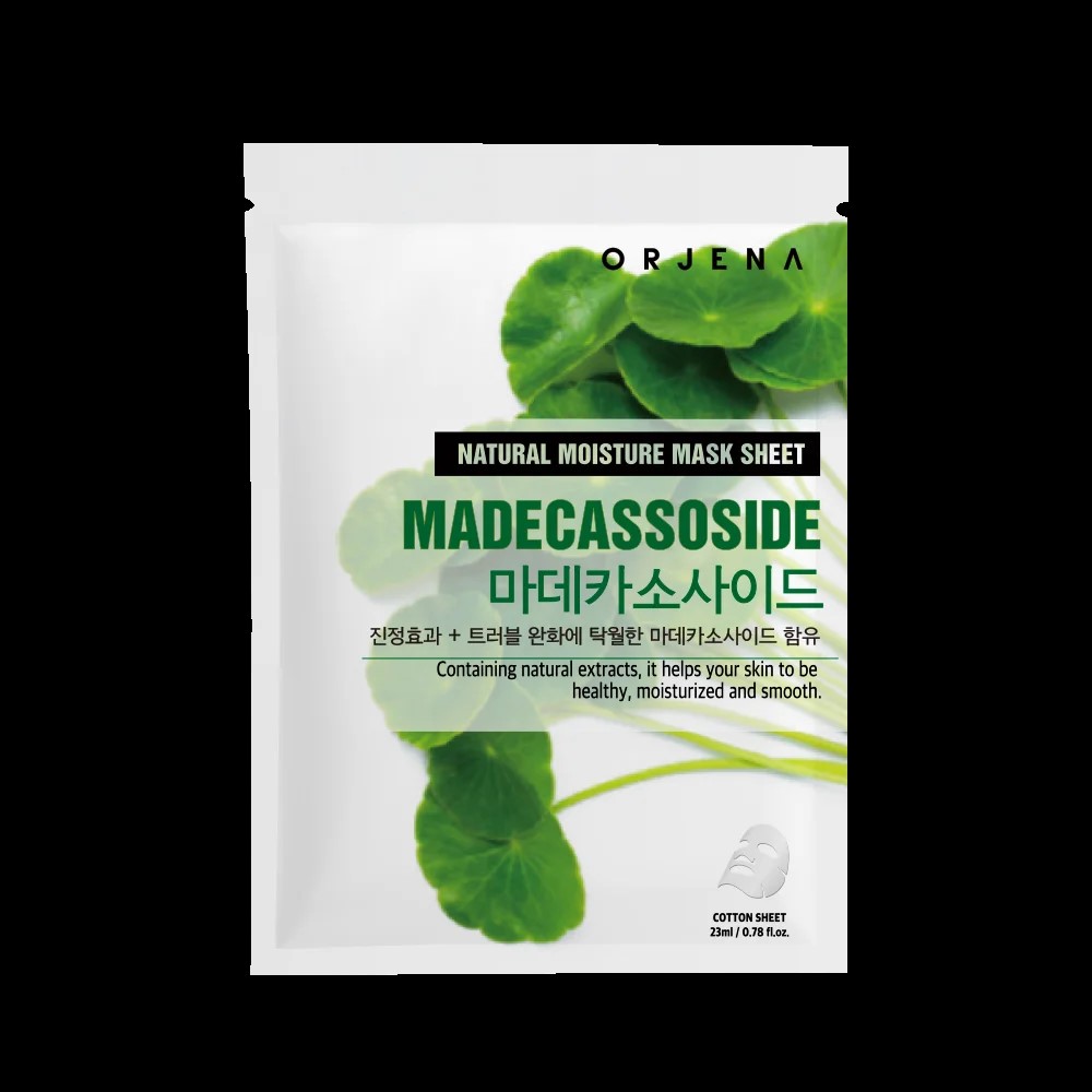 Orjena Natural Moisture Madecassoside Mask Sheet – 23 ml - 