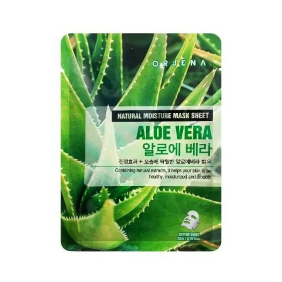Orjena Natural Moisture Mask Sheet Aloe Vera – 23 ml - 