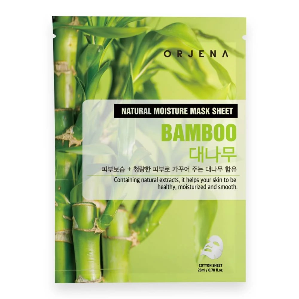 Orjena Natural Moisture Mask Sheet Bamboo – 23 ml - 