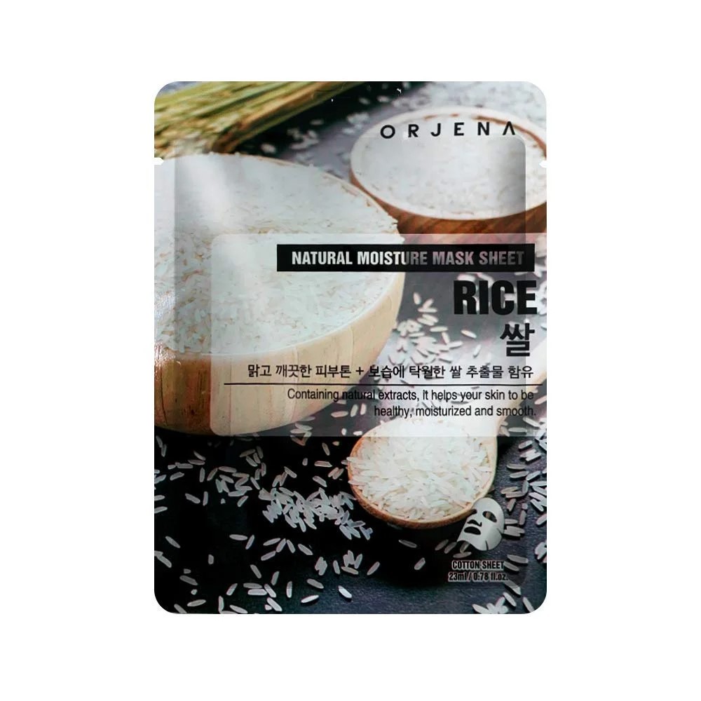 Orjena Natural Moisture Rice Mask Sheet – 23 ml - 