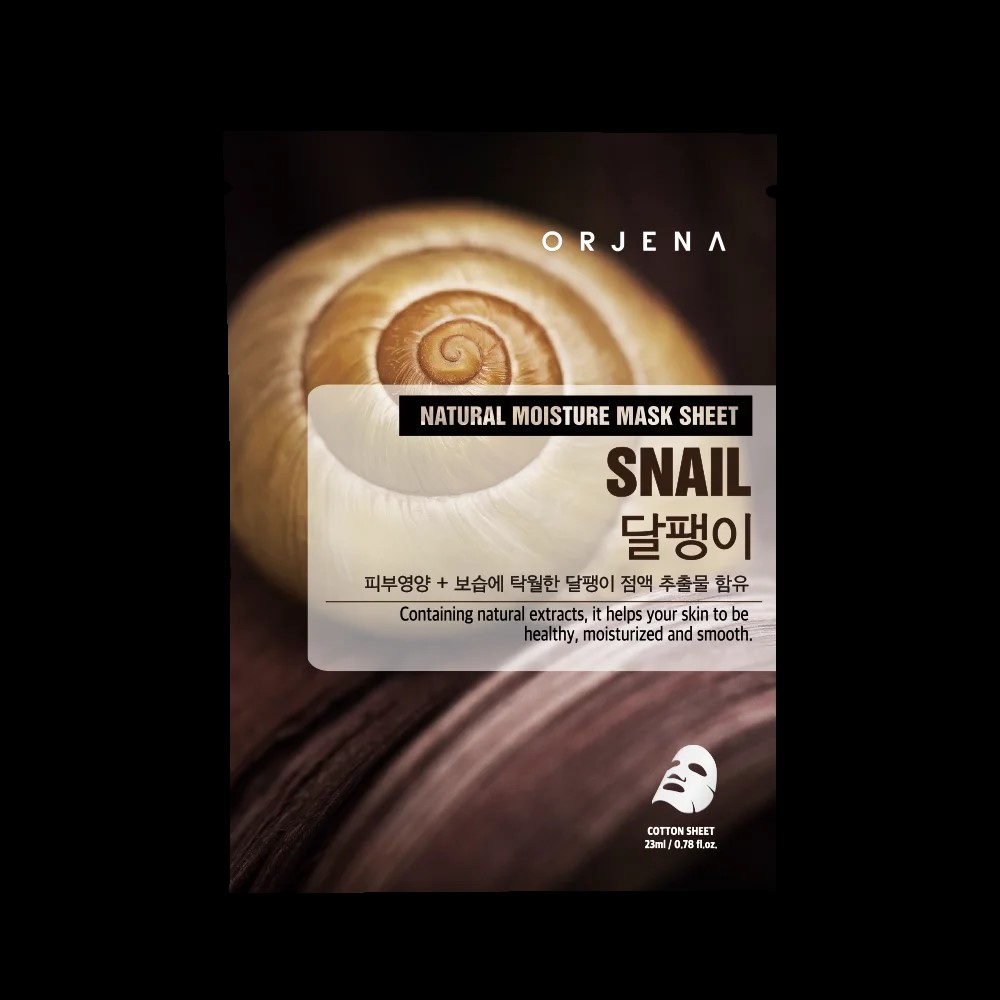 Orjena Natural Moisture Snail Mask Sheet – 23 ml -