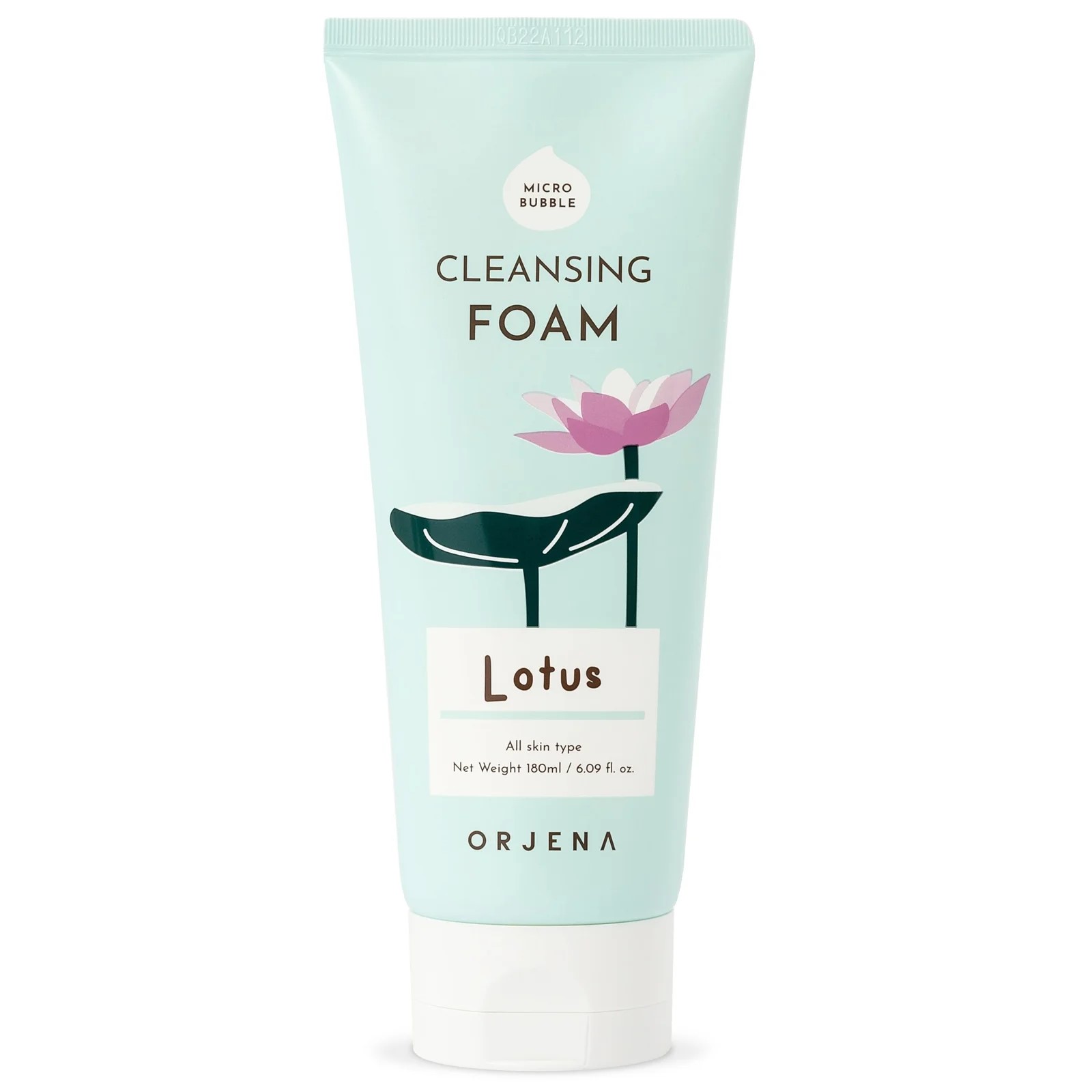 Orjena Smile Day Cleansing Foam Lotus – 180 ml - 