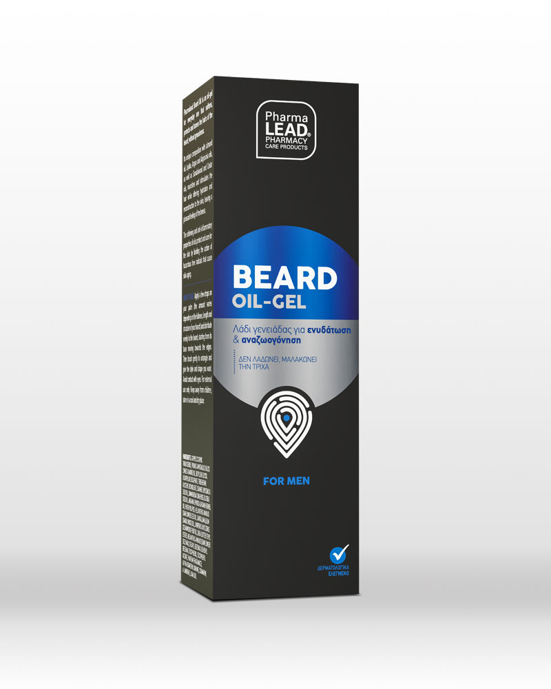 Pharmalead Beard Oil-Gel for Men Λάδι-Τζελ Γενειάδας, 30ml - 