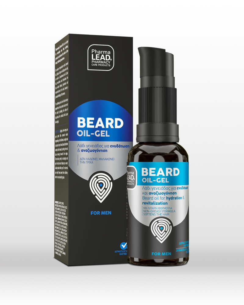 Pharmalead Beard Oil-Gel for Men Λάδι-Τζελ Γενειάδας, 30ml - 2