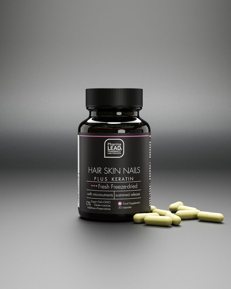 Pharmalead Black Range Hair Skin Nails Plus Keratin, 30caps - 2